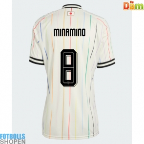 Billiga Japan Takumi Minamino #8 Bortatröja Dam VM 2026 Kortärmad